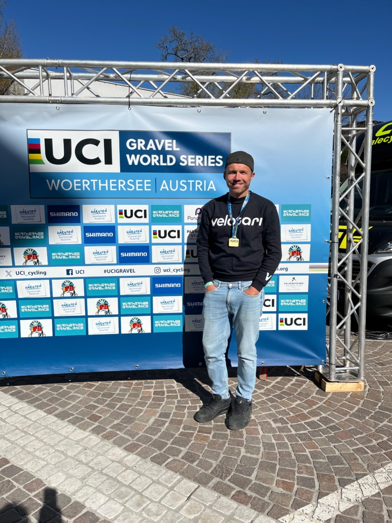 Marcel nach dem Wörthersee Gravel Race 2025